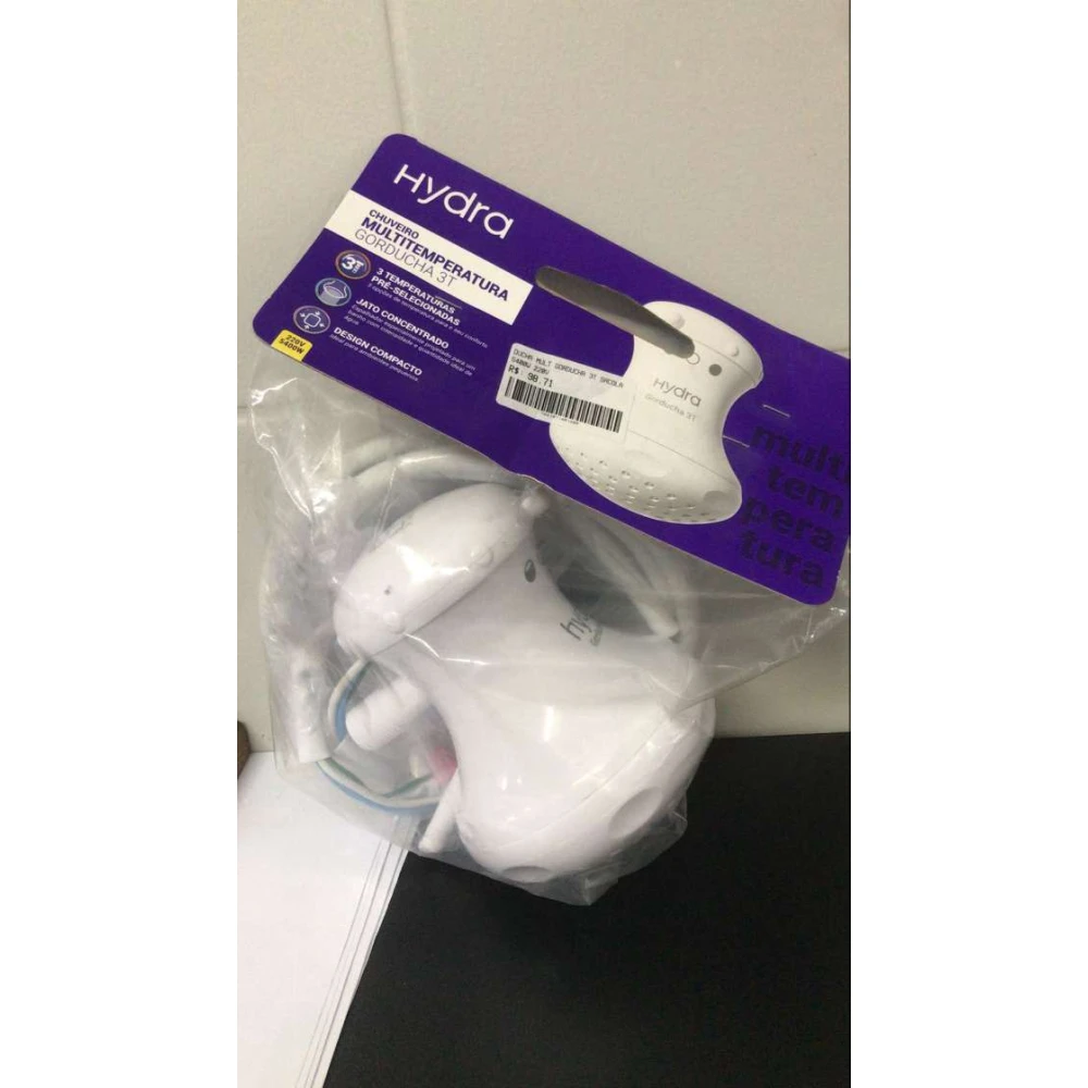Ducha Hydra Multitemperatura Gorducha 3T 5400W 220V
